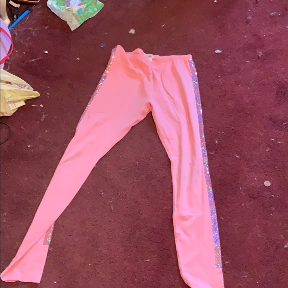 Pink leggings